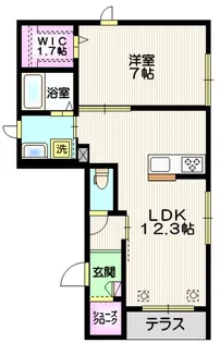 東京都板橋区大山東町【マンション】の間取り