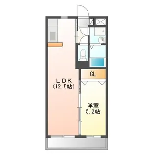 マエストロ伊勢【3階】の間取り