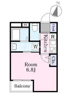 埼玉県川口市芝4【アパート】の間取り