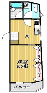 新井ビル【3階】の間取り