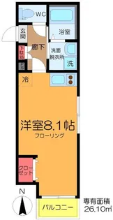 セレア【2階】の間取り