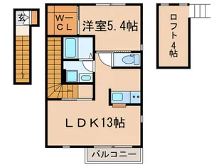 Fortuna【2階】の間取り