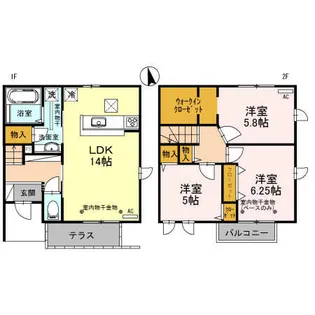 Aya(アヤ)の間取り