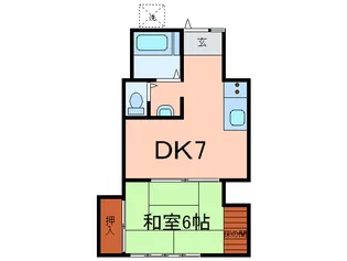 ハウス63【1階】の間取り