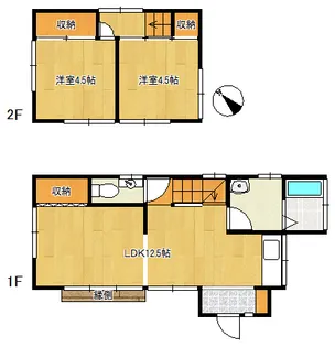 東京都町田市大蔵町【一戸建】の間取り