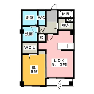 L’alba di second【2階】の間取り