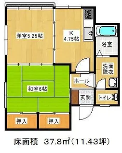 セピアガーデンみずほ【1階】の間取り