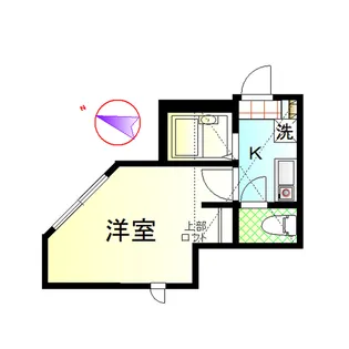 ポラリス富岡【1階】の間取り