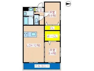 AVANCIA【2階】の間取り