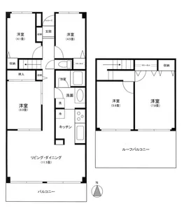 ジュネスの間取り