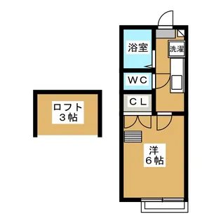 マーブルパレス国立II棟【2階】の間取り