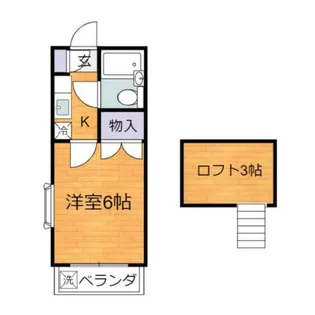 セドルハイム三鷹A【1階】の間取り