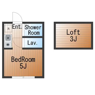 グレースラート【2階】の間取り