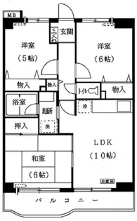 プレミール富士【3階】の間取り