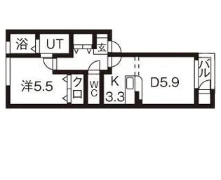 イトムンプラィ【2階】の間取り