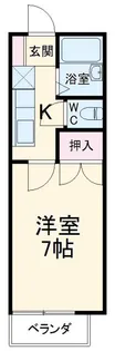LIBERTY KUNIE II【2階】の間取り