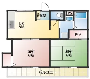 プログレス【3階】の間取り