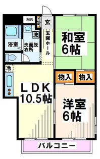 エミネンスニノミヤ【3階】の間取り