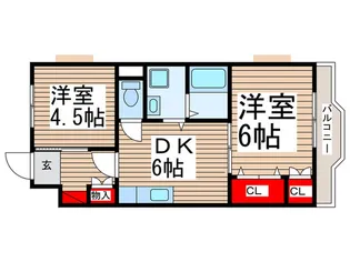 ハウス・Y【2階】の間取り