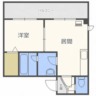 ラディエンスビル【2階】の間取り