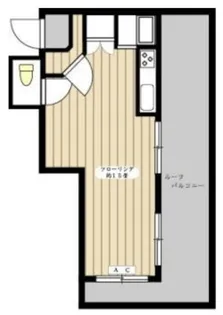 第2高野ビル【5階】の間取り