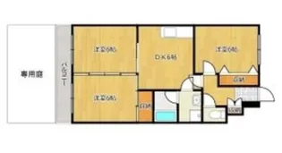 ジニアス塩澤【1階】の間取り