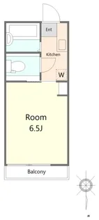 須山ビル【2階】の間取り