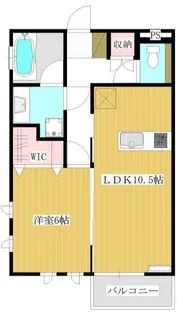 コントレール【1階】の間取り