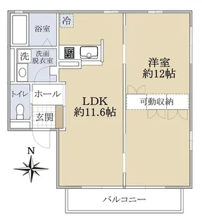 オレンジタウン【2階】の間取り