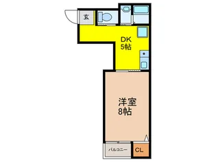 Flat A【3階】の間取り