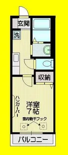 メゾンセージュ【2階】の間取り
