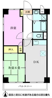 パークハイム朝霞【4階】の間取り
