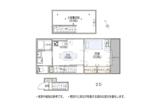 コートアフェクション本八幡【2階】の間取り
