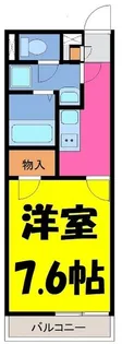 ミオラコート【1階】の間取り