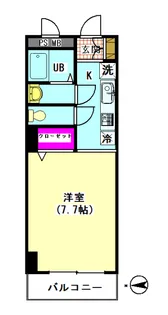 サンパティオサンアイパート1【1階】の間取り