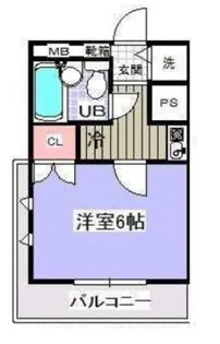 ローズガーデン53番館【3階】の間取り