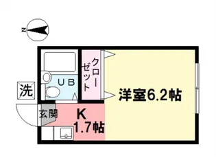 メゾンブランシュ【1階】の間取り