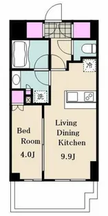 Brillia早稲田鶴巻町【6階】の間取り