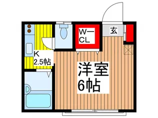 シュロス ヨシダ【2階】の間取り