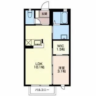 Valier (ファルール)【2階】の間取り