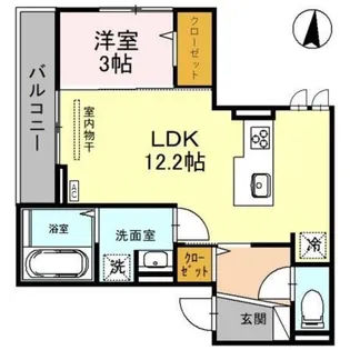 リオグランデ I【3階】の間取り