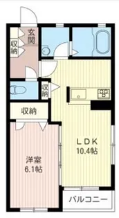 みはるハウス【1階】の間取り