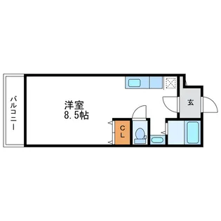 アルファレジデンス北22条 旧ブルーベル北22【4階】の間取り