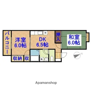 ガーデンヒルズ国分寺台B【1階】の間取り