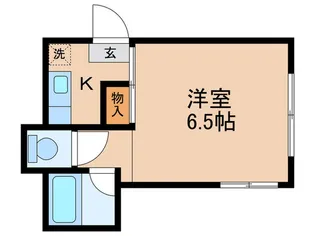 コ-ポハクシン【1階】の間取り
