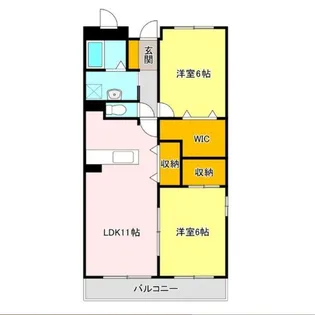 アビタシオンピーノ【2階】の間取り