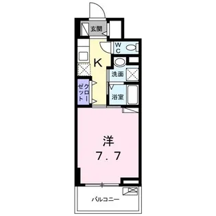 ライト・アベニュー【7階】の間取り