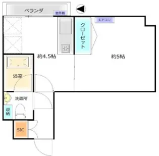 ときわ台グレイスヒルズ【5階】の間取り