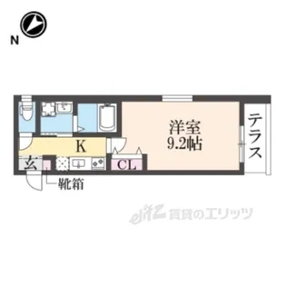 モレス・ヴィラ尼崎【4階】の間取り