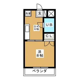 あけぼのSSビル【4階】の間取り